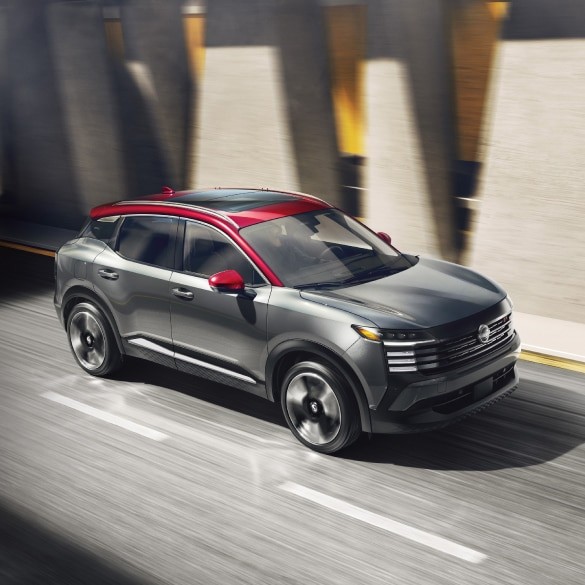 2026 Nissan Kicks exiting tunnel into daylight